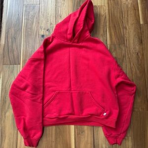 Akimbo red hoodie